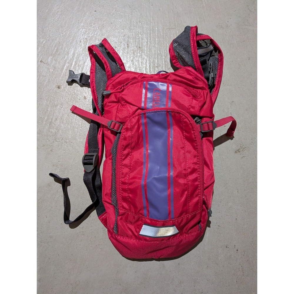 CamelBak Mini M.U.L.E. Kid's Hydration Backpack 50 oz Hot Pink No Reservoir